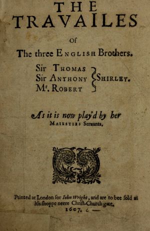 Title page of 1607 Quarto.